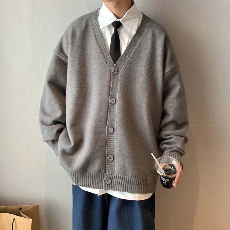 Knitted Cardigan Sweater Coat