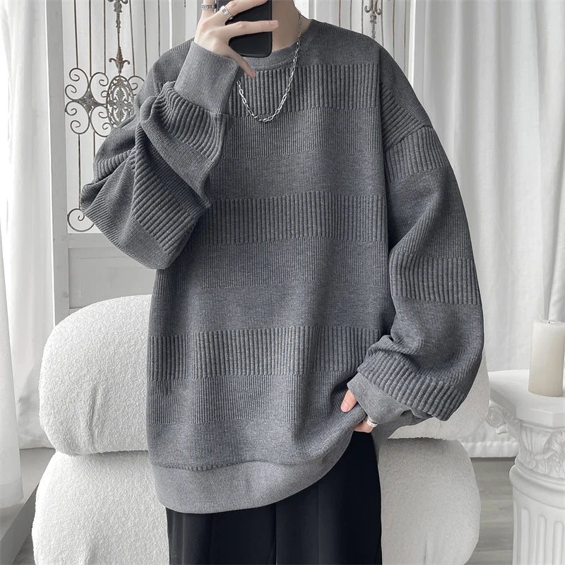 Oversized Knitted Sweatshirt