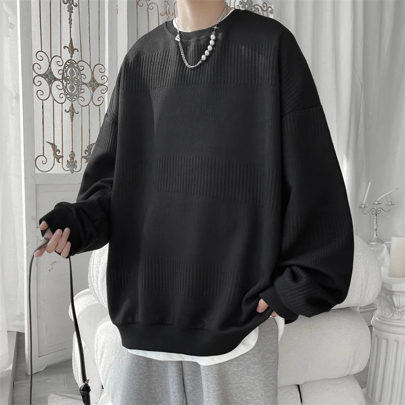 Oversized Knitted Sweatshirt