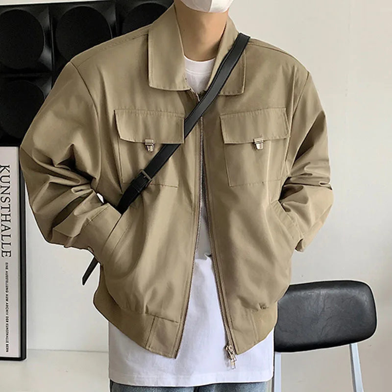 Turn-Down Collar Trendsetter Jacket