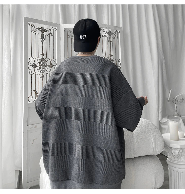 Oversized Knitted Sweatshirt