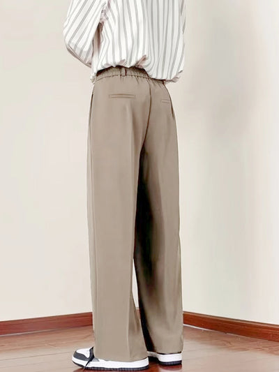 Light Drape Leg Trousers