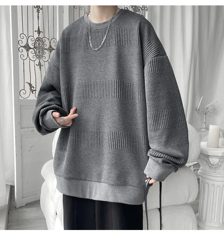 Oversized Knitted Sweatshirt